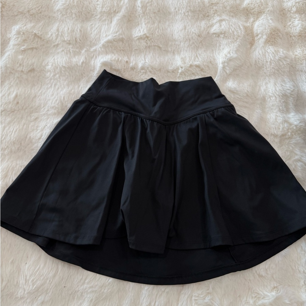 Hollister black athletic skort XS